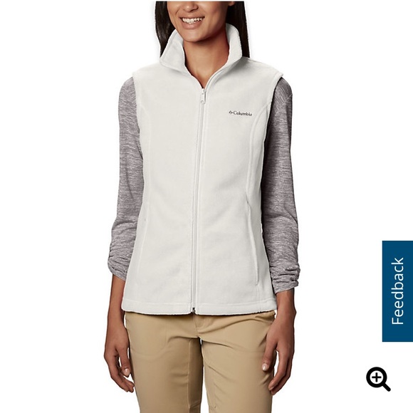 Columbia Jackets & Blazers - Columbia Women’s Benton Springs White Vest Size Small